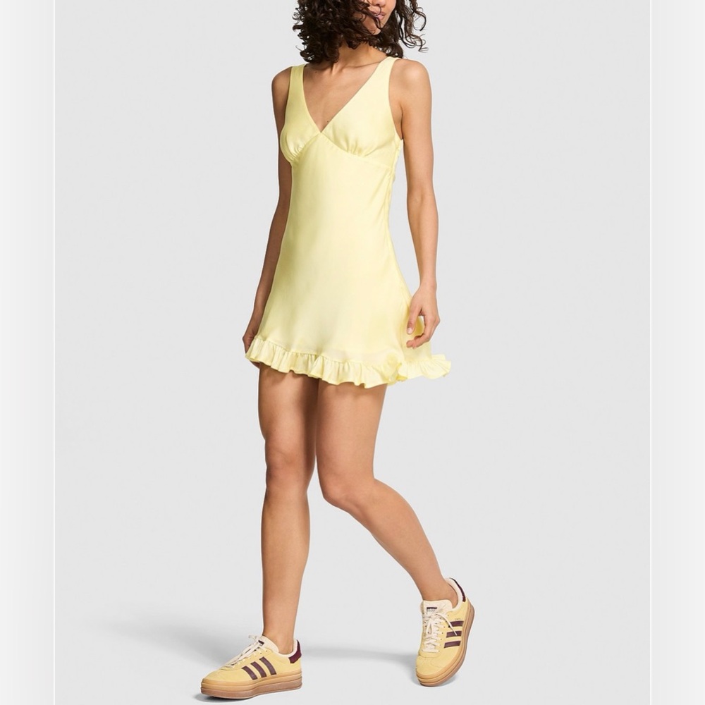Victoria Secret Ruffle Hem Mini Dress Size 1XL